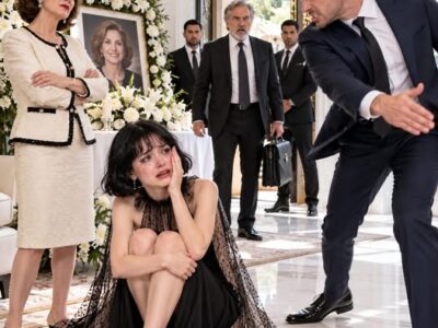 A férjem az anyám portréja előtt pofozott fel, miközben az anyósa azt mondta: „Talán most végre megtanulod tisztelni a férjedet.” Nem sírtam és nem kiabáltam. Egyszerűen csak hátrébb léptem.