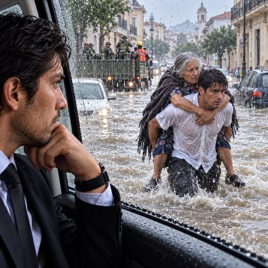 Ich feuerte Daniel, weil er achtmal zu spät gekommen war. Nur wenige Stunden später sah ich ihn mitten in einem Unwetter, wie er seine Mutter auf dem Rücken durch das Wasser trug, während er selbst völlig durchnässt war.