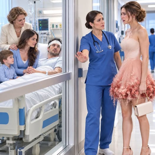 Ich raste ins Krankenhaus, weil mein Mann einen Unfall gehabt hatte … doch die Krankenschwester sagte zu mir: „Seine Frau und sein Sohn sind bereits bei ihm.“