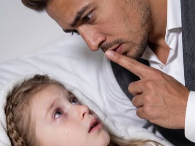„Papa … mein Rücken tut so weh, dass ich nicht schlafen kann. Mama hat gesagt, ich darf es dir nicht erzählen.“