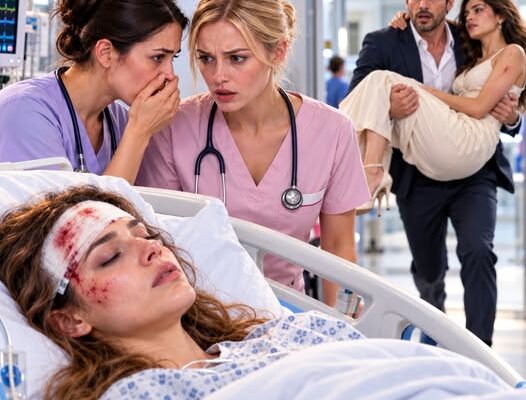 Nach dem Unfall schwebte ich drei Tage zwischen Leben und Tod. Als ich wieder zu mir kam, hörte ich eine Krankenschwester sagen: „Dein Mann wusste, dass eine Patientin zu verbluten drohte – und trotzdem hat er sich entschieden, zuerst sie zu behandeln.“