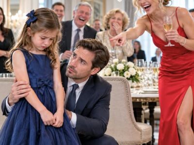 Bei unserem Familienfest verspottete meine Schwester das Kleid meiner sechsjährigen Tochter – und alle lachten. Dann stand meine 82-jährige Großmutter auf, machte eine Ankündigung über ihr Milliardenunternehmen und legte mir einen Umschlag vor die Nase. Danach lachte niemand mehr.