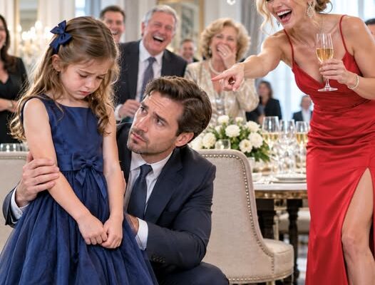 Bei unserem Familienfest verspottete meine Schwester das Kleid meiner sechsjährigen Tochter – und alle lachten. Dann stand meine 82-jährige Großmutter auf, machte eine Ankündigung über ihr Milliardenunternehmen und legte mir einen Umschlag vor die Nase. Danach lachte niemand mehr.